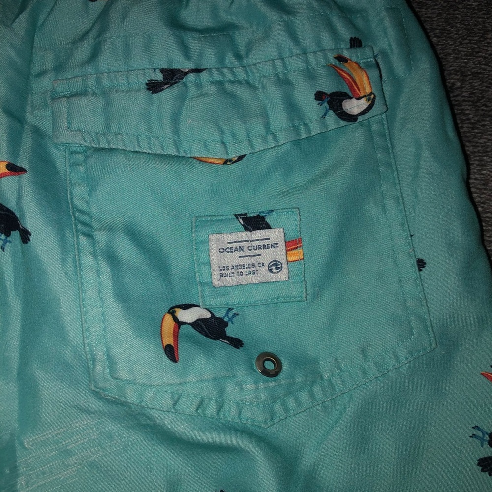Ocean Current Swim Trunks - Picture 3 of 4